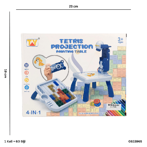 [0833965] TETRIS PROJECTION 3965