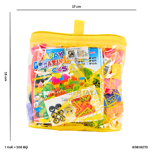 [80816270] HAPPY CREATIVE BLOCK 68 6270