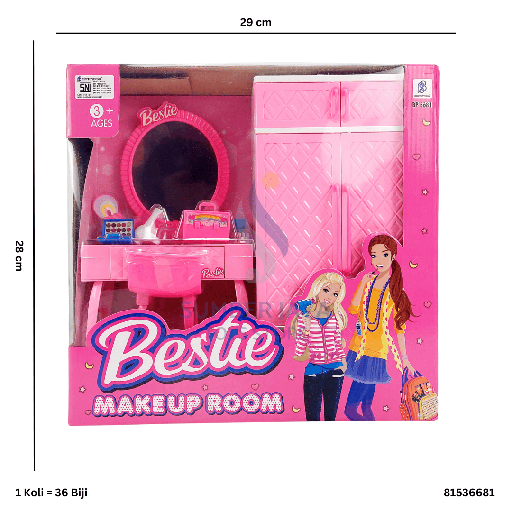 [81536681] BESTIE MAKE UP ROOM 6681