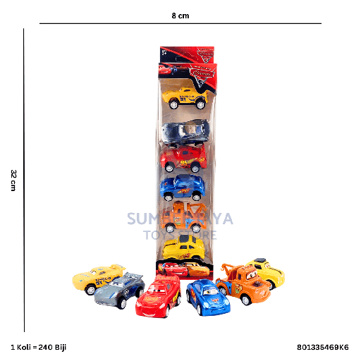 [801335469K6] PULLBACK CARS MC QUEEN 546-9K6
