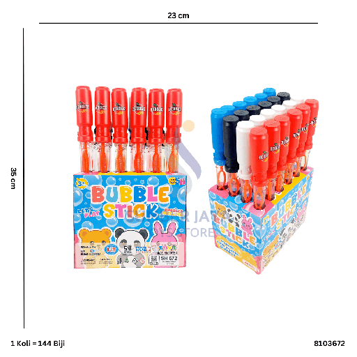 [8103672] BUBBLE STICK SOFT DRINK 672