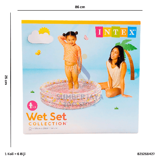 [821258427] SWEET BLOOSOM BABY POOL 82X25CM 58427
