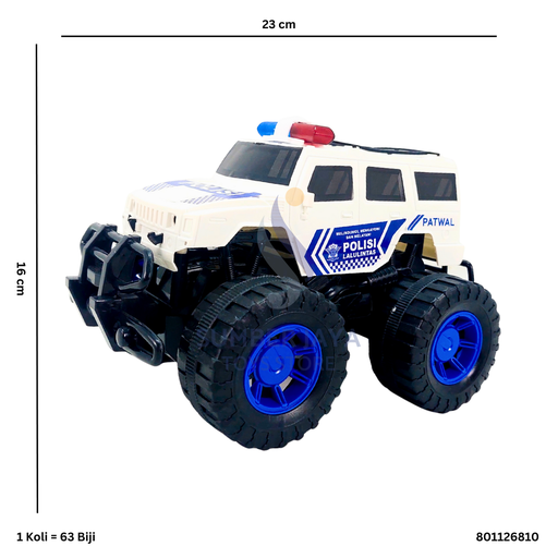 [801126810] POLICE CAR KTG 6810