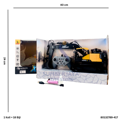 [80132789-417] R/C EXCAVATOR 789-417