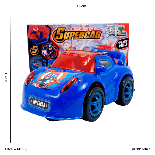 [801315067] BUMP AND GO SUPERCAR 5067