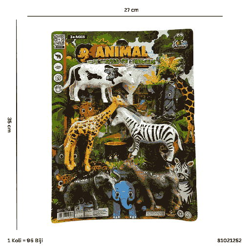 [81021252] ANIMAL SET 1252