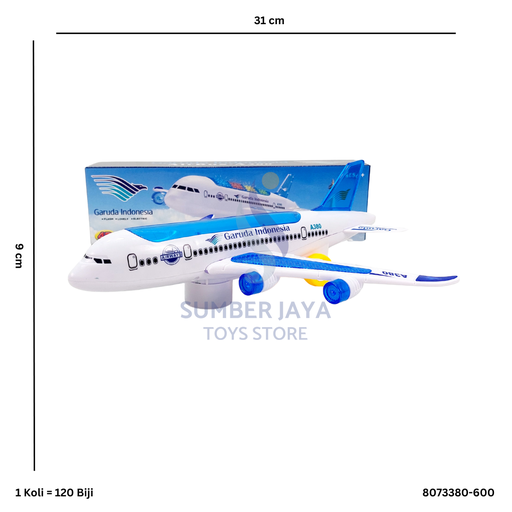 [8073380-600] PESAWAT GARUDA INDONESIA A380-600GA