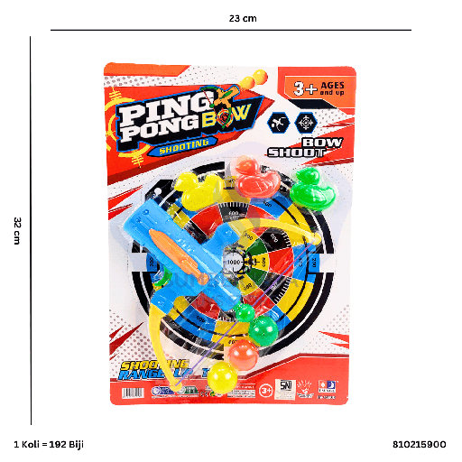 [810215900] PING PONG BOW SHOOTING 15900
