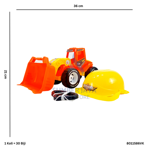 [8011586VK] WHEEL DOZER BESAR VK 86