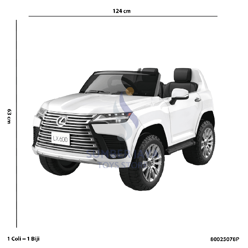 [80025078P] MBL AKI VLT LX 600 PUTIH