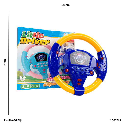 [10312IU] LITTLE DRIVER TELOLET BO DOS IU 12
