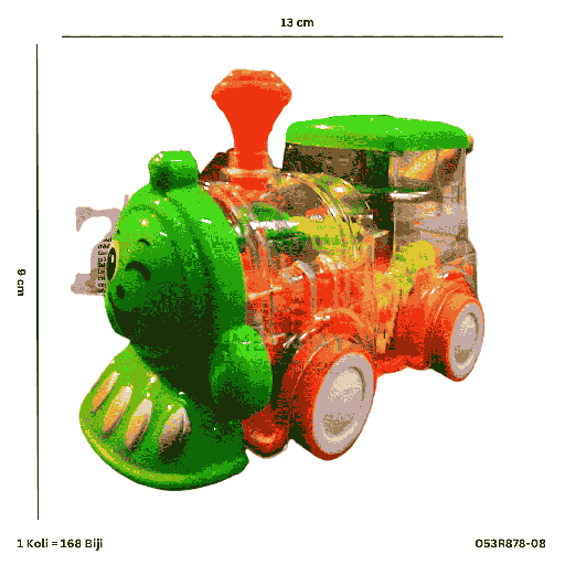 [053R878-08] ELECTRIC GEAR TRAIN LIGHT MUSIC SR878-08