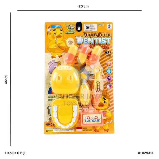 [81029311] FUNNY DUCK DENTIST 9311