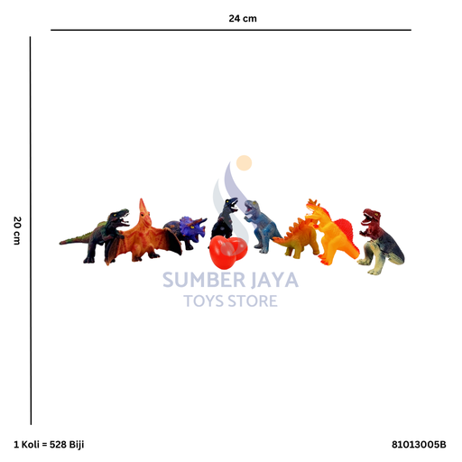 [81013005B] JUNGLE DINO 8'S ENCIT (JALA) B 3005
