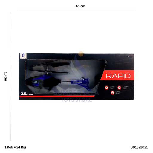 [801322021] R/C HELICOPTER USB 2021