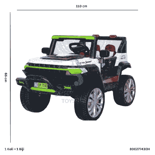 [80027743EH] MOBIL AKI EXOTIC EJP-7743 EVA HIJAU