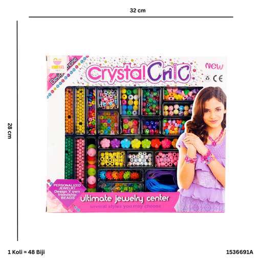 [1536691A] DIY BEADS CRYSTAL 6691A