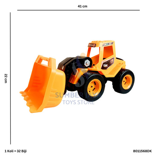 [8011568DK] TRUCK DOZER KUNING DK 68
