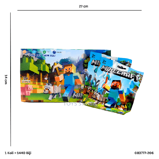 [083777-206] MINECRAFT SURPRISE A777-206