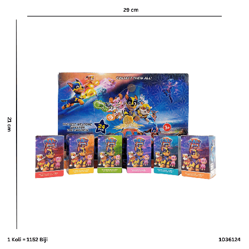 [1036124] DOG PATROL BLIND BOX 6124