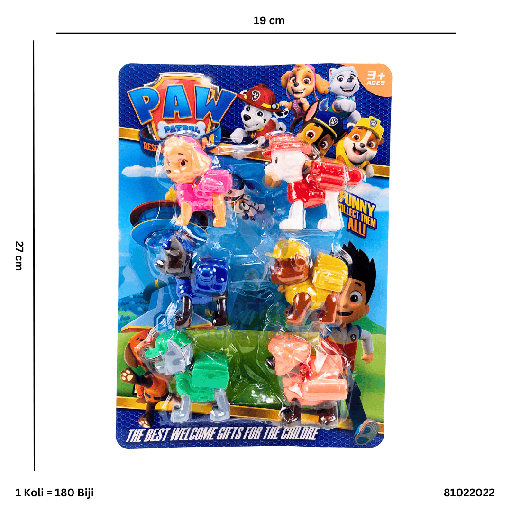 [81022022] PAW PATROL SET 2022