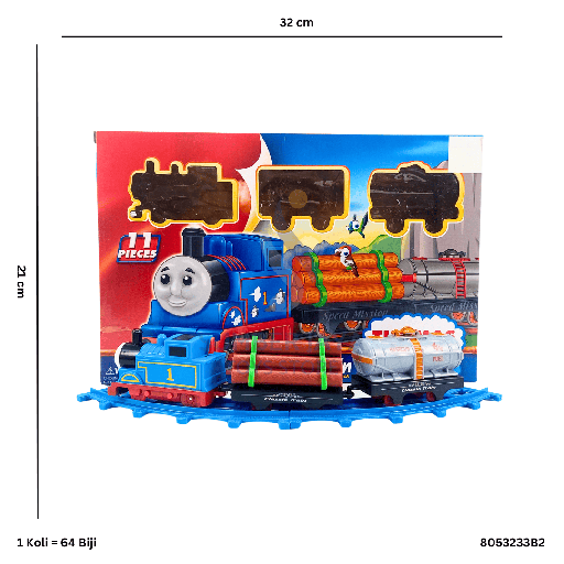 [8053233B2] THOMAS CARTOON TRACK 233B2
