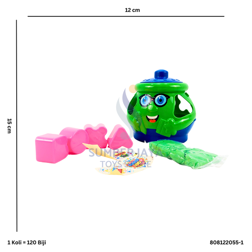 [808122055-1] TABUNG PASIR GEOMETRI 22055-1