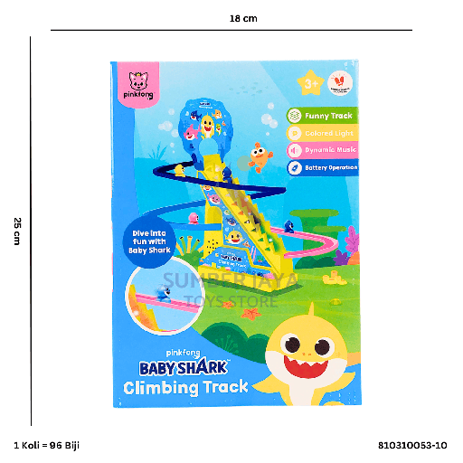[810310053-10] CLIMBING TRACK BABY SHARK 10053-10