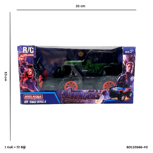 [80132666-40] R/C AVANGERS OFF ROAD 666-40