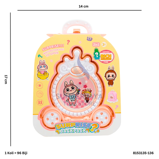 [8153135-136] SUPRISE BACKPACK 135-136D