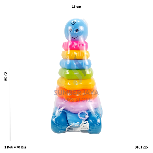 [8101515] RING DONAT SMILE 515