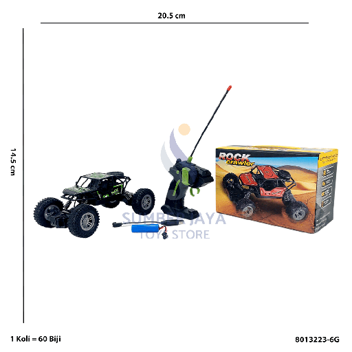 [8013223-6G] ROCK CRAWLER R/C 23-6G