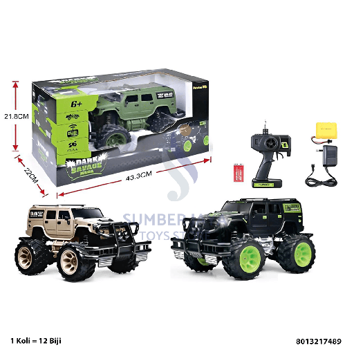 [8013217489] R/C DARK SAVAGE MEGA 17489
