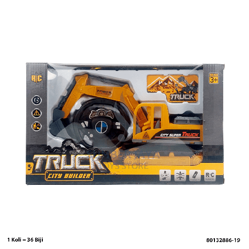 [80132886-19] R/C TRUCK EXCAVATOR 886-19