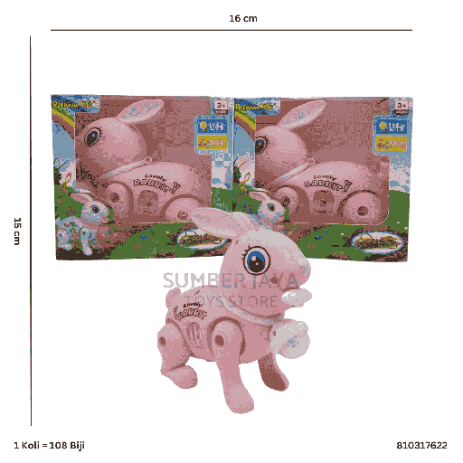 [810317622] RABBIT B/O 17622
