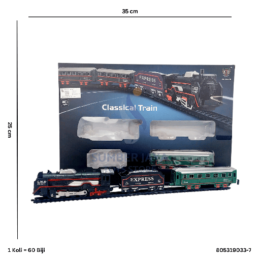 [805319033-7] RAIL KING TRAIN 19033-7