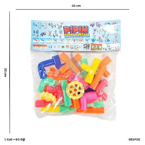[081P30] PIPIN PIPA PINTAR 3PC P30