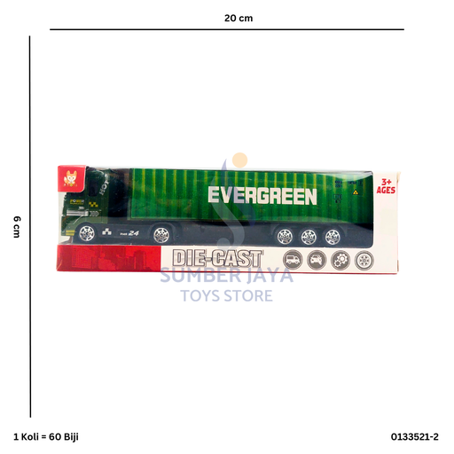 [0133521-2] DIECAST SLIDE CONTAINER HY521-2