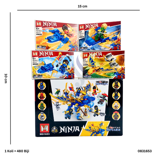 [0831653] RPK NINJAGO MASTER SPINJITZU MG1653