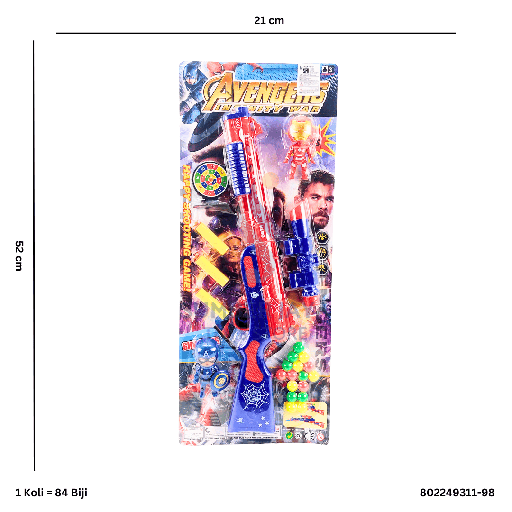 [802249311-98] NERF PINGPONG GUN 9311-98A