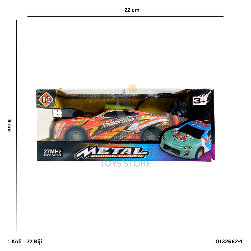 [0132662-1] R/C METAL RACING SERIES 662-1