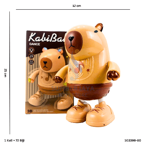 [103399-80] B/O ACT CAPYBARA W/MUSIC 399-80