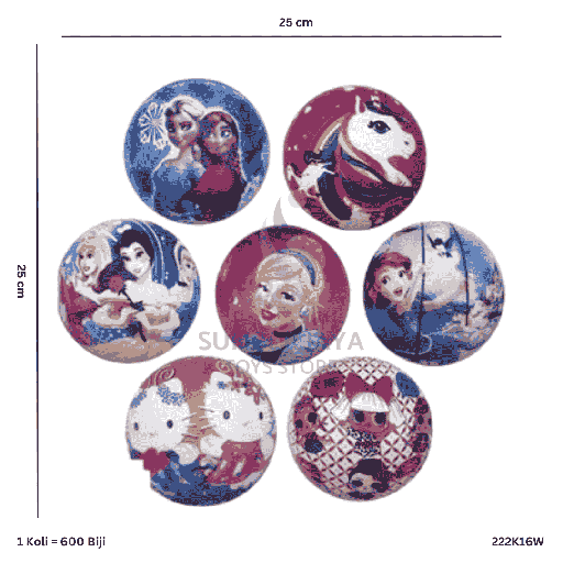 [222K16W] BOLA DISNEY K16W