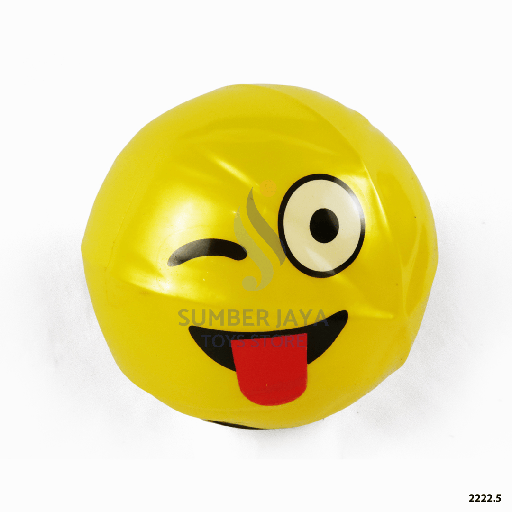 [2222.5] BOLA KARET EMOTICON 2.5