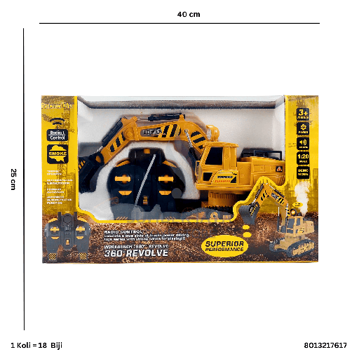 [8013217617] R/C EXCAVATOR ASAP 17617