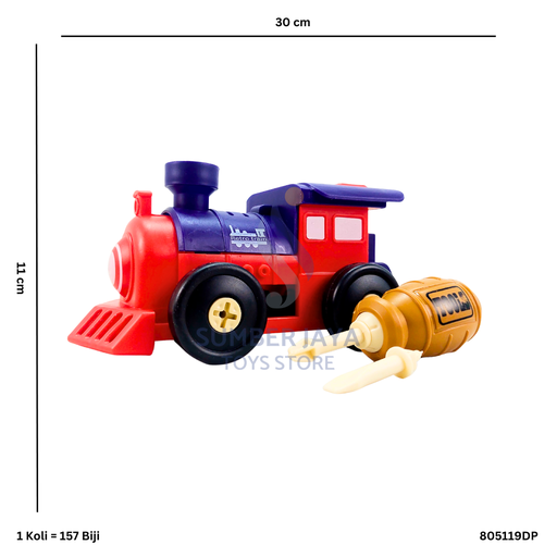 [805119DP] RETRO STEAM TRAIN DP 19