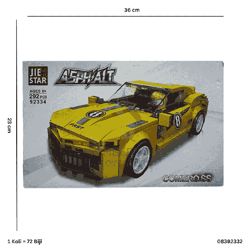 [08392332] FGR SPEED ASPHALT CAR 92332