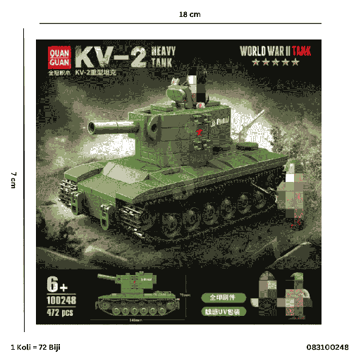 [083100248] FGR TANK SERIES KV-2 100248