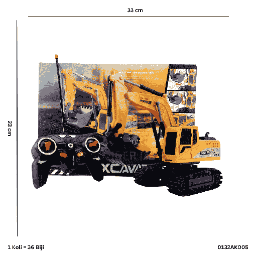 [0132AK005] R/C EXCAVATOR AK 005