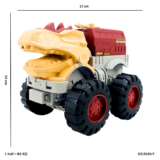 [0115191IT] TRUCK DINOSAURUS DAMKAR IT 191